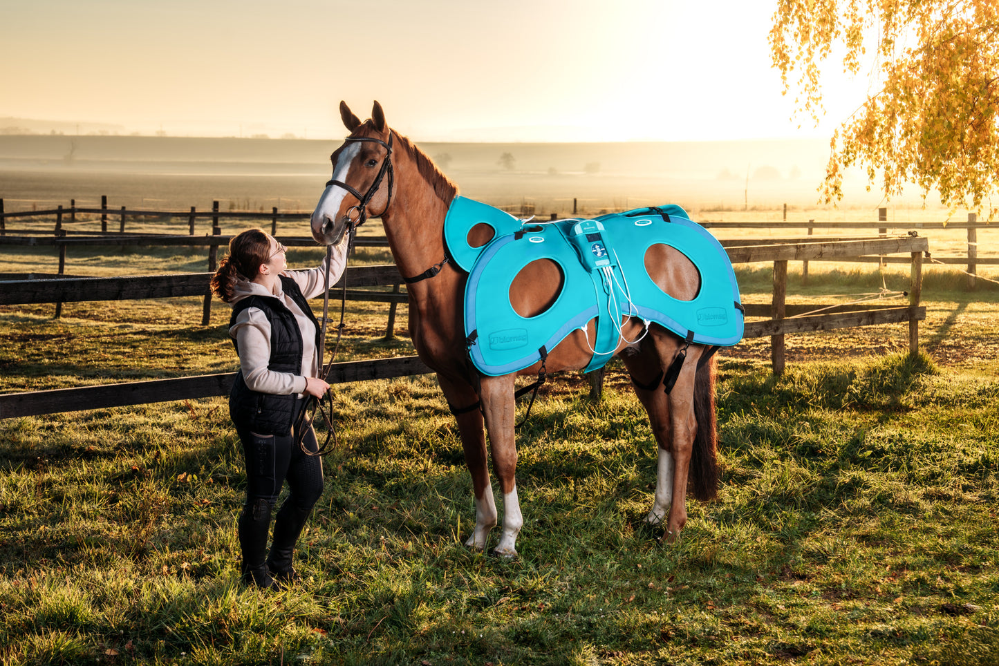 Horse with Lumina 3D-e VET HORSE TREATMENT ELITE