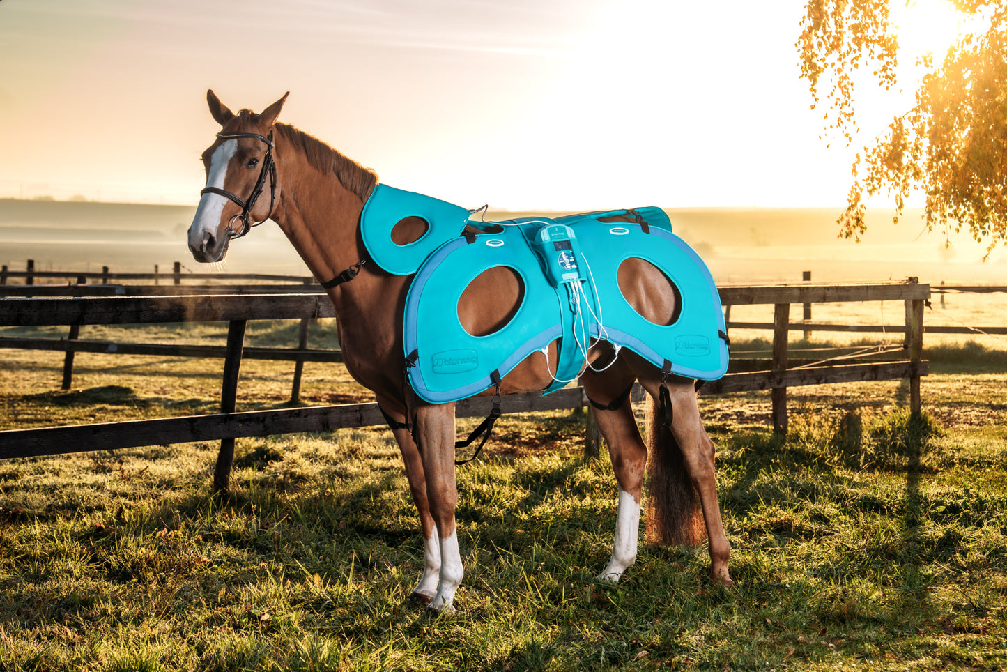 Horse with Lumina 3D-e VET HORSE TREATMENT ELITE