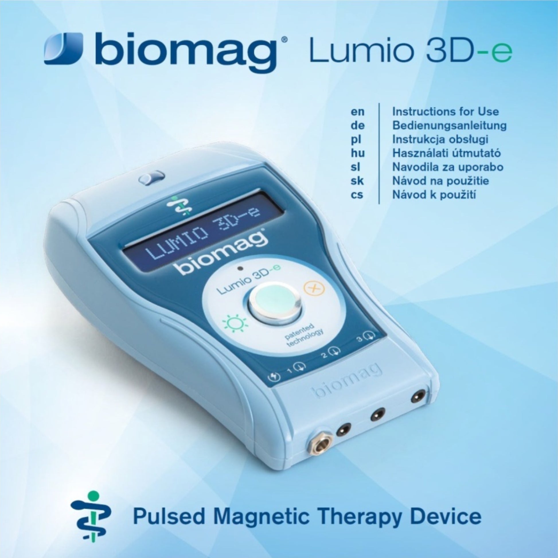 Instructions for use for Lumio 3D-e
